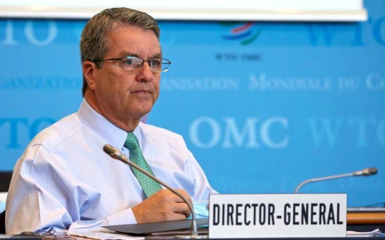 Diretor-geral da Organização Mundial do Comércio, Roberto Azevêdo, que deixa seu cargo nesta segunda-feira. REUTERS/Denis Balibouse/File Photo
